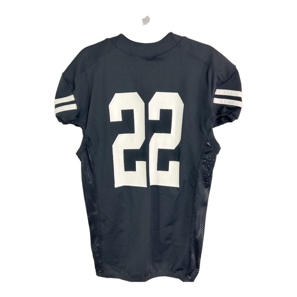 Nike Engineered Compression Football Game Jersey Black White #22 Large D543 - Picture 2 of 8